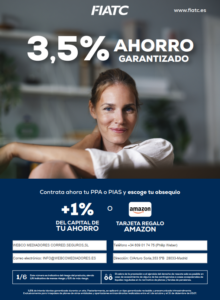 AHORRO GARANTIZADO al 3,5% de FIATC